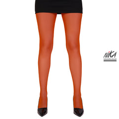 גרביון עם רגל בצבע חמרה