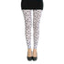 Footless Black Polka Dots
