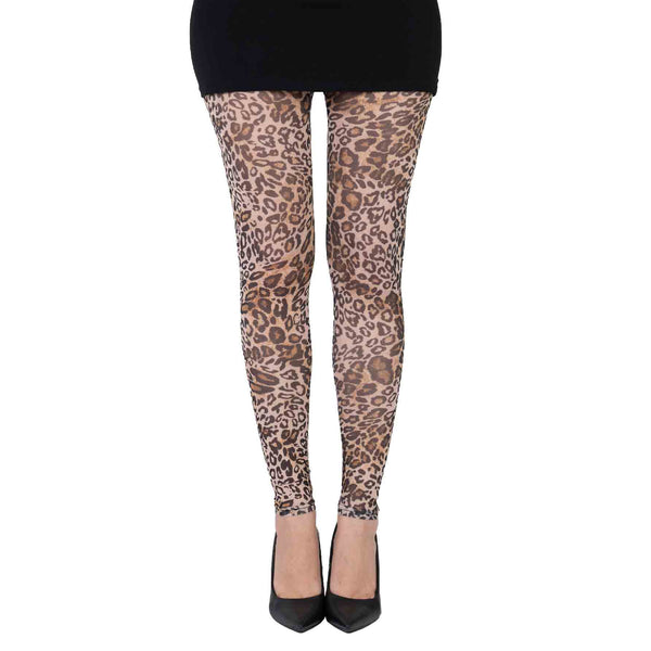 Footless Leopard Chic