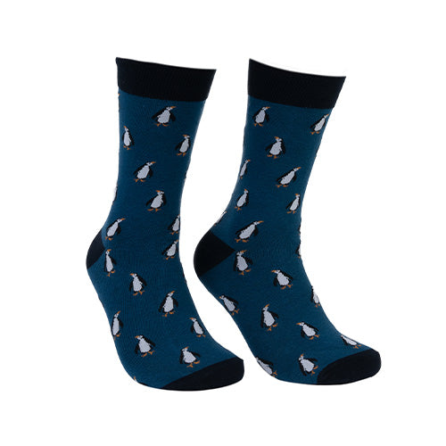 גרביים תואמות-פינגווין כחול