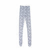 Full-Leg Black Polka Dots