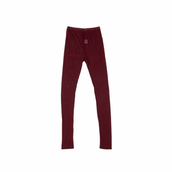 Footless Burgundy