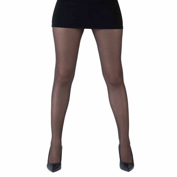 Full-Leg Chocolate Brown