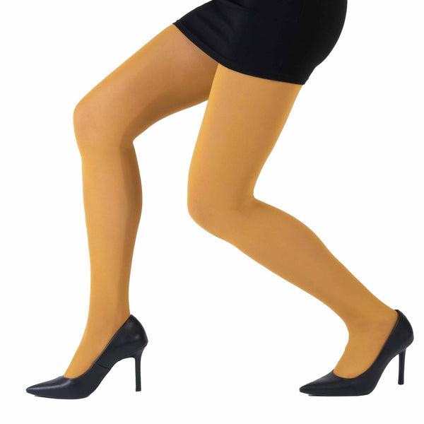 Full-Leg Mustard Yellow