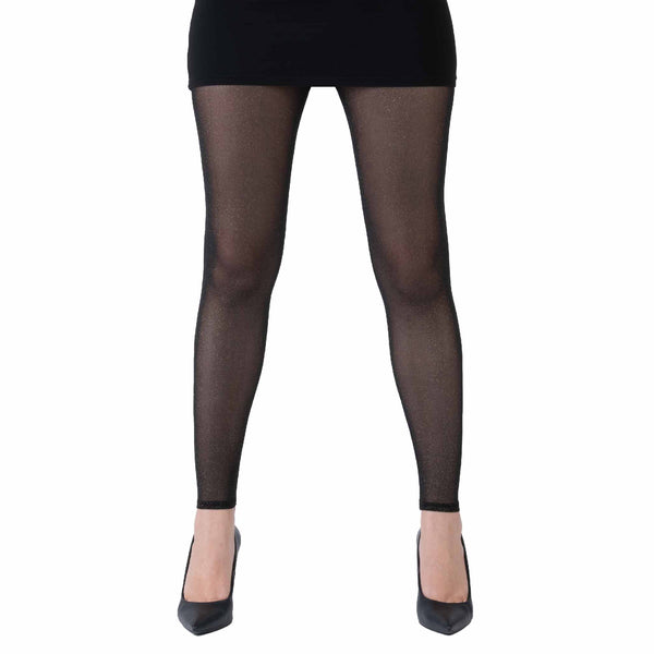 Footless Gold Lurex