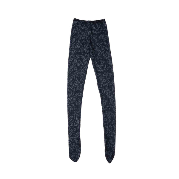 Full-Leg Scattered Paisley