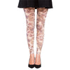 Footless Vintage Floral Deco