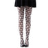 Full-Leg Black and white diamonds