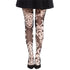 Full-Leg Ethic decoration black and beige