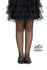 Full-Leg Silver Lurex Girl