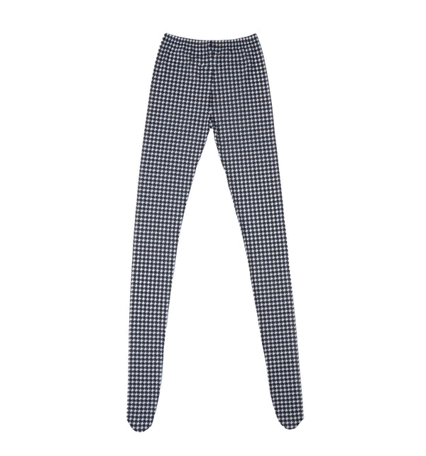 Full-Leg Pepita Pattern